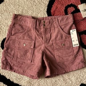 ✩UO Pink corduroy shorts✩